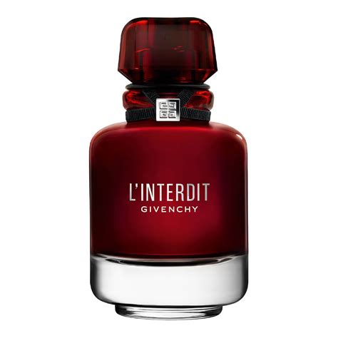 givenchy l'interdit rouge femme